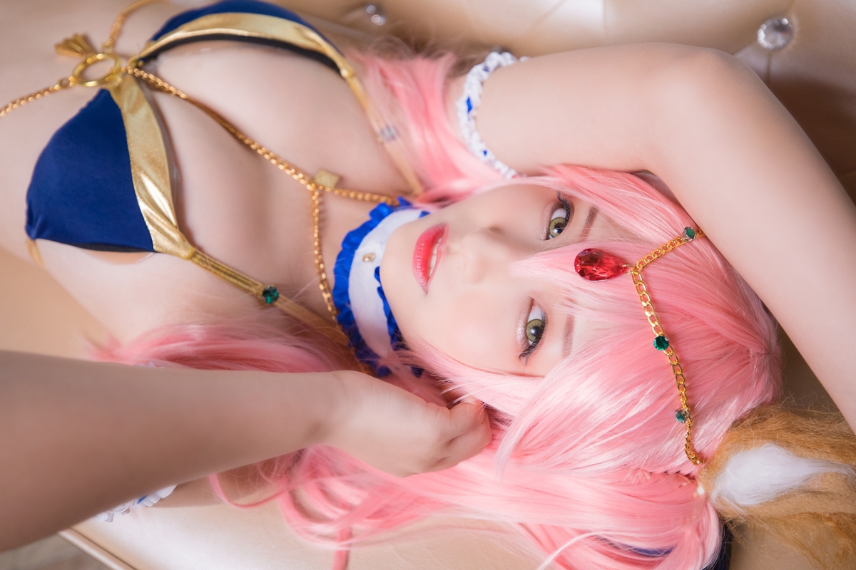 图片[24]-【coser】神乐坂真冬-玉藻前舞娘 Mysterious Love-COS世界