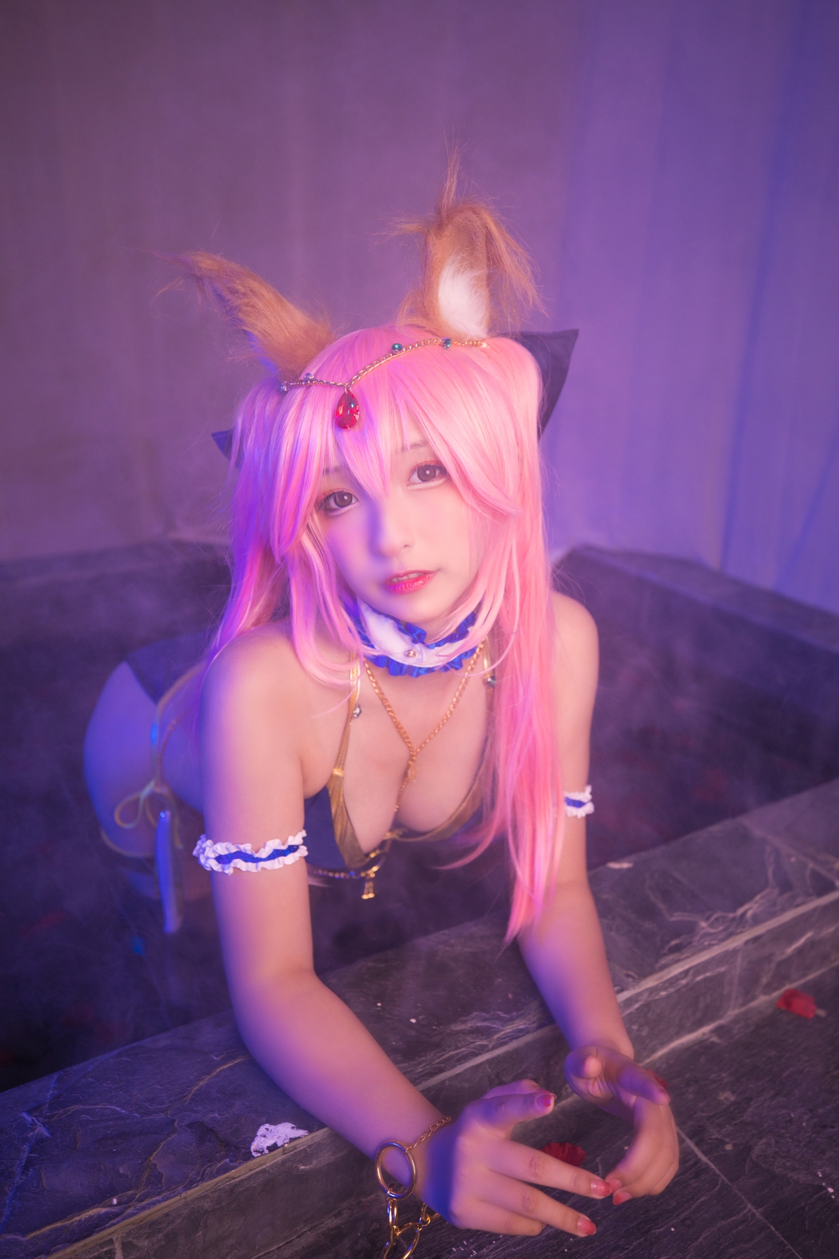 图片[35]-【coser】神乐坂真冬-玉藻前舞娘 Mysterious Love-COS世界
