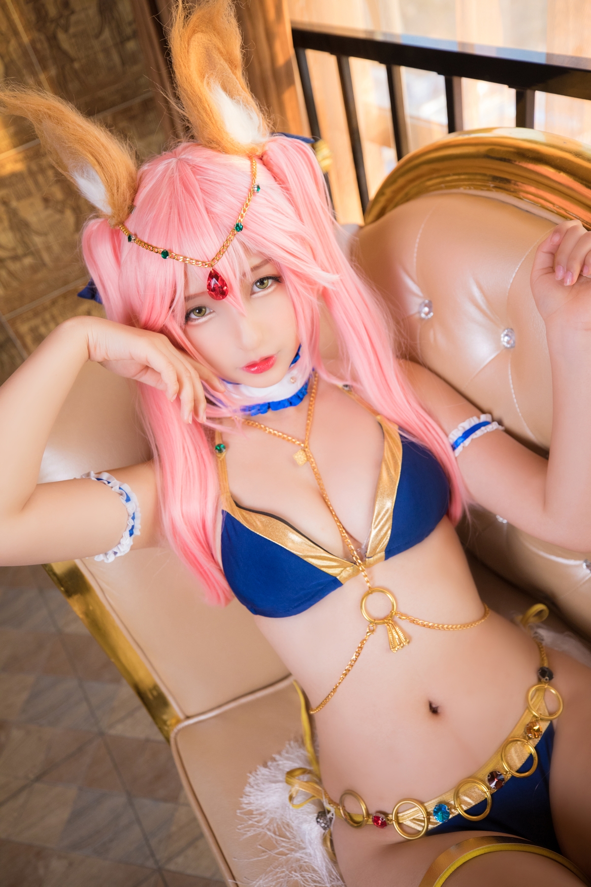 图片[39]-【coser】神乐坂真冬-玉藻前舞娘 Mysterious Love-COS世界