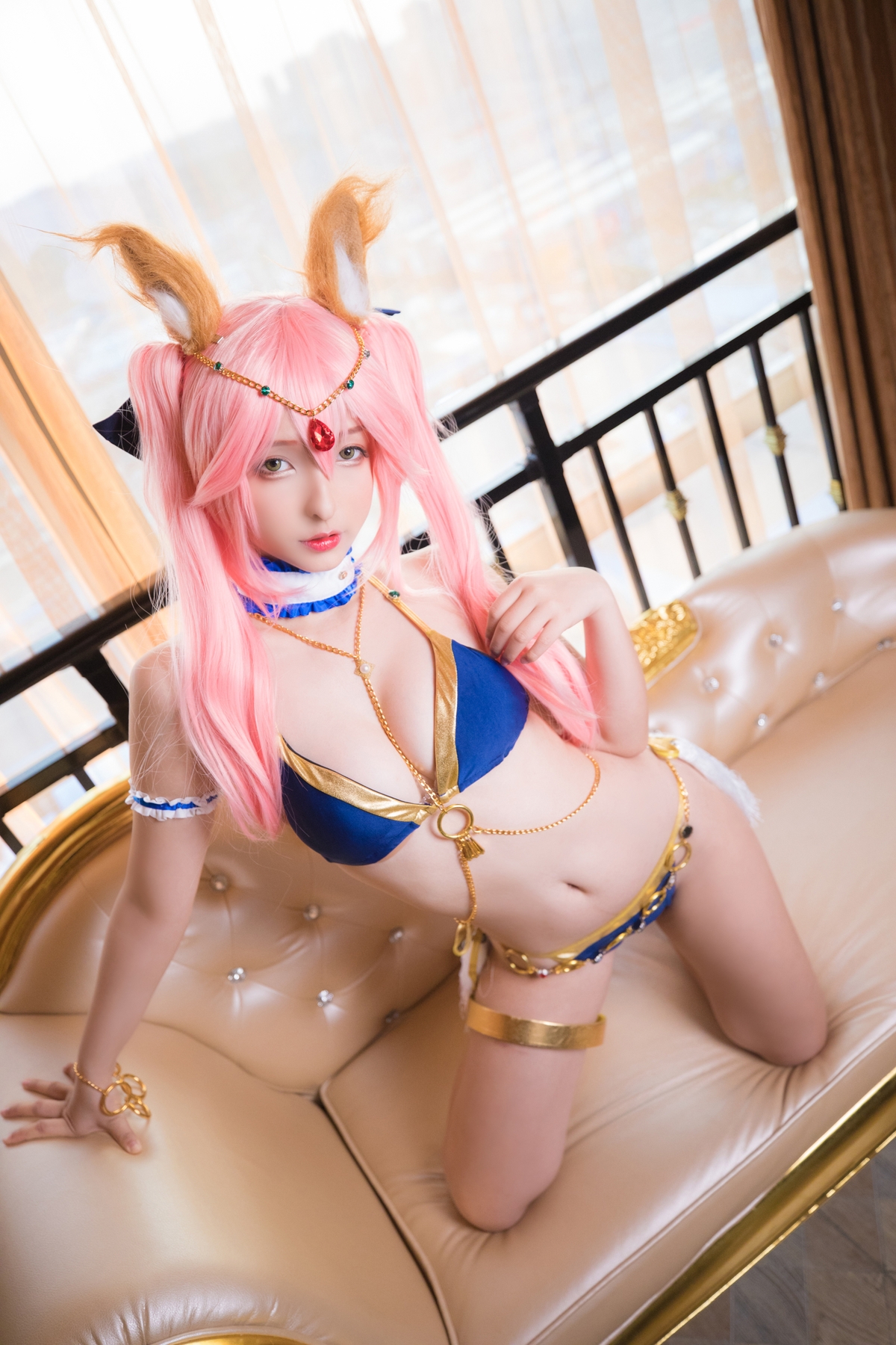 图片[52]-【coser】神乐坂真冬-玉藻前舞娘 Mysterious Love-COS世界
