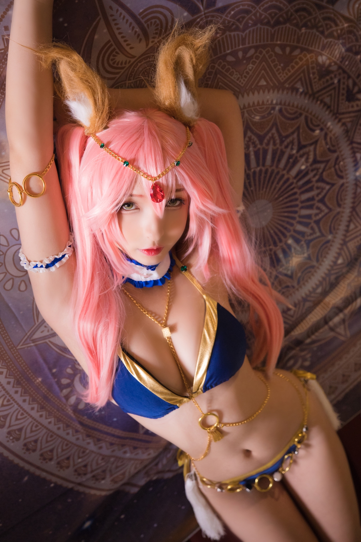 图片[57]-【coser】神乐坂真冬-玉藻前舞娘 Mysterious Love-COS世界