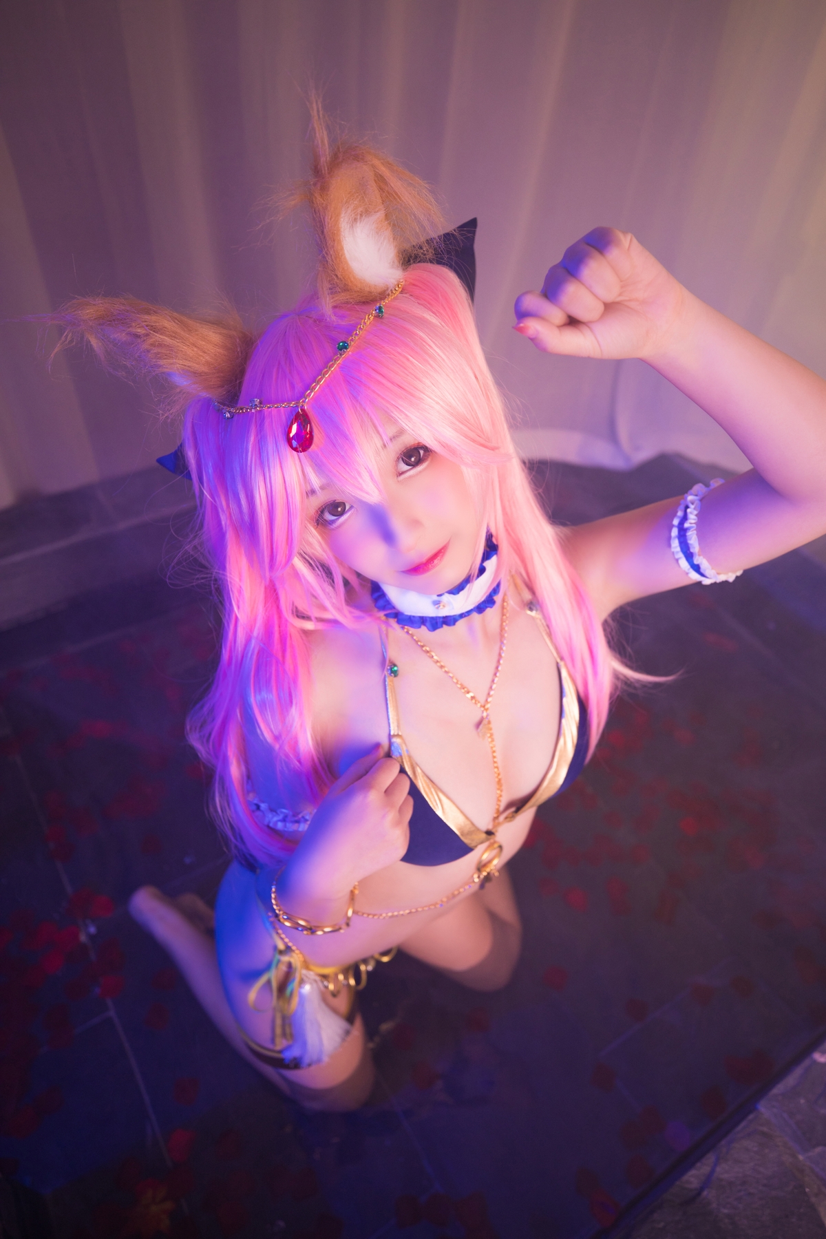 图片[65]-【coser】神乐坂真冬-玉藻前舞娘 Mysterious Love-COS世界