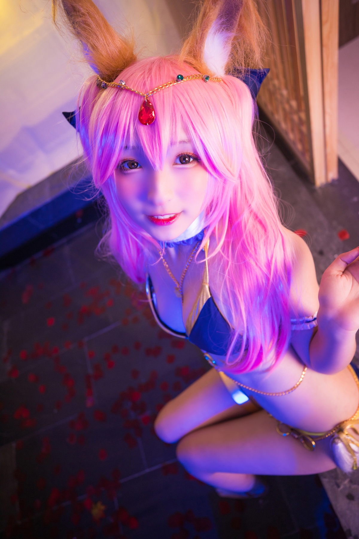 图片[73]-【coser】神乐坂真冬-玉藻前舞娘 Mysterious Love-COS世界