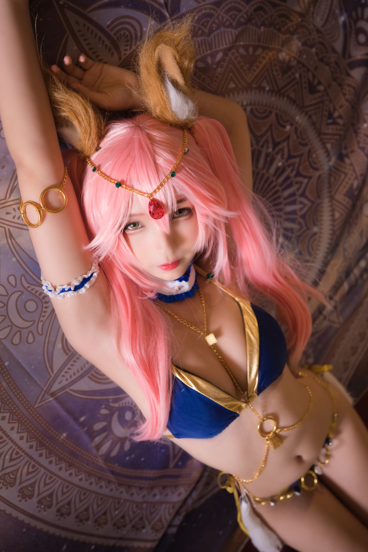 图片[83]-【coser】神乐坂真冬-玉藻前舞娘 Mysterious Love-COS世界