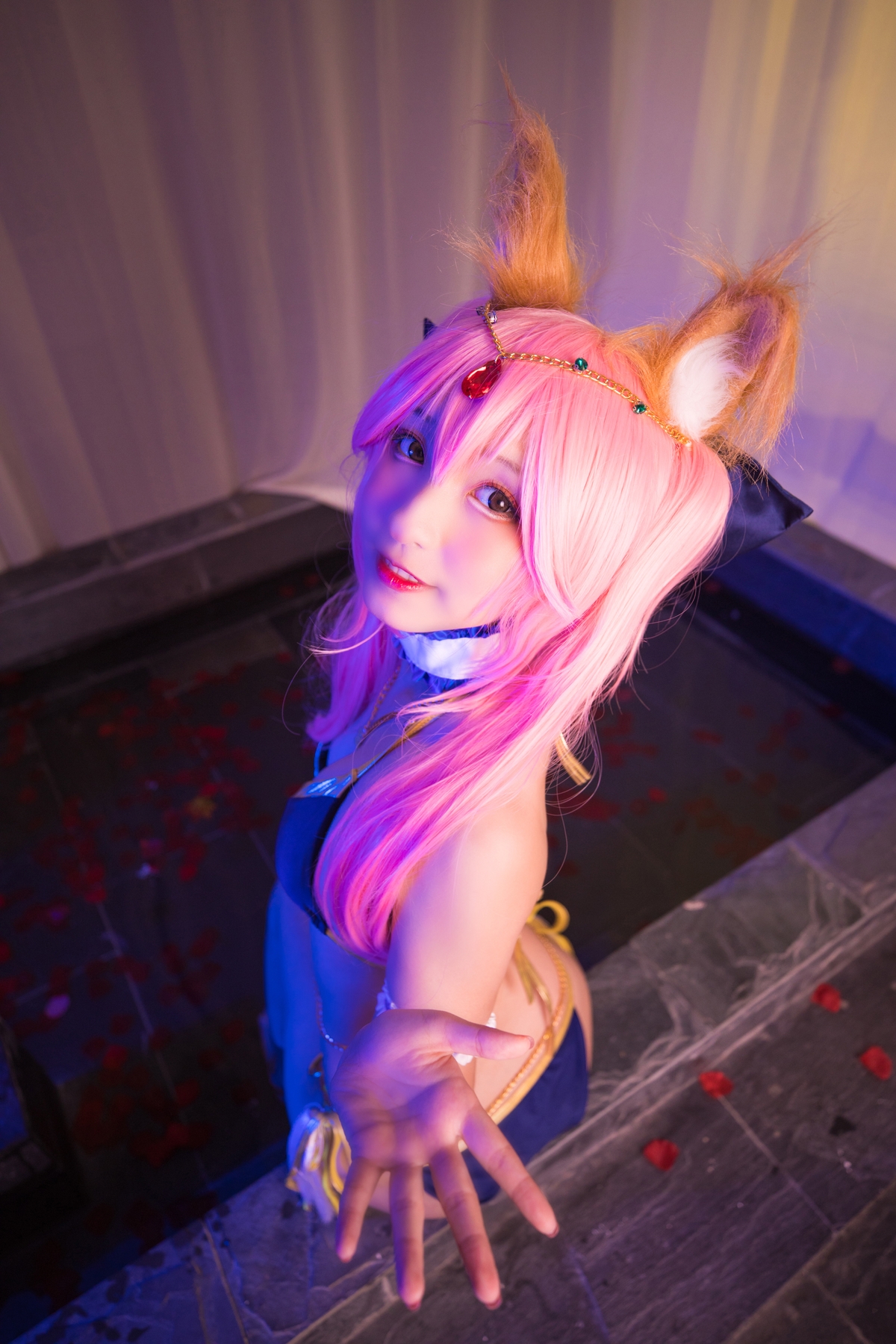 图片[88]-【coser】神乐坂真冬-玉藻前舞娘 Mysterious Love-COS世界