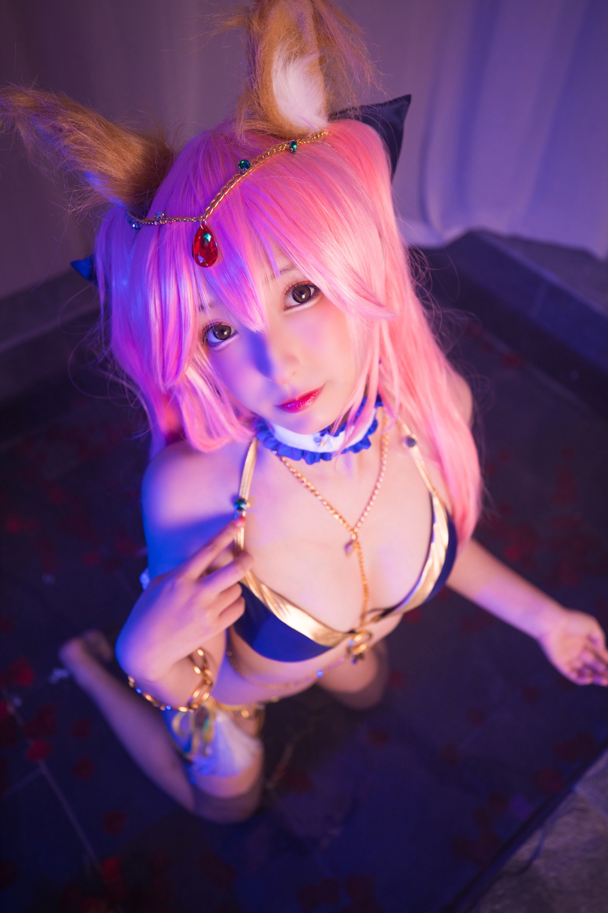 图片[89]-【coser】神乐坂真冬-玉藻前舞娘 Mysterious Love-COS世界