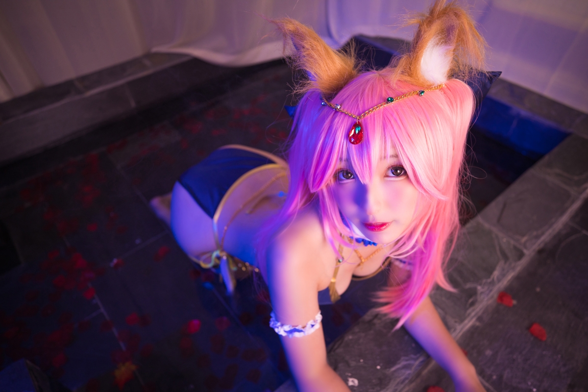 图片[99]-【coser】神乐坂真冬-玉藻前舞娘 Mysterious Love-COS世界