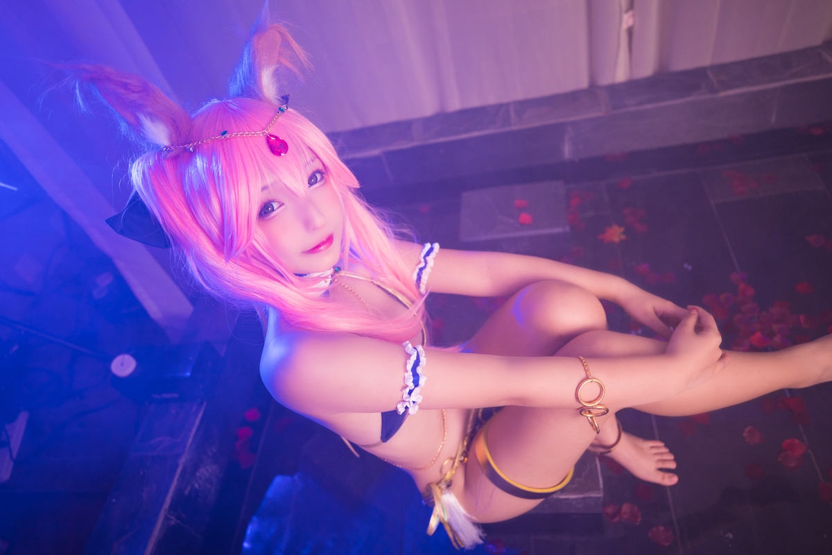 图片[107]-【coser】神乐坂真冬-玉藻前舞娘 Mysterious Love-COS世界