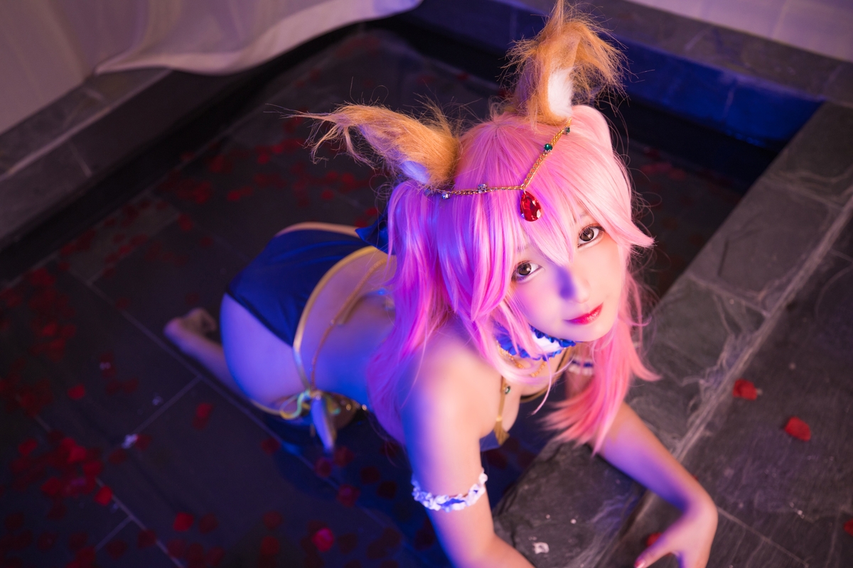 图片[113]-【coser】神乐坂真冬-玉藻前舞娘 Mysterious Love-COS世界