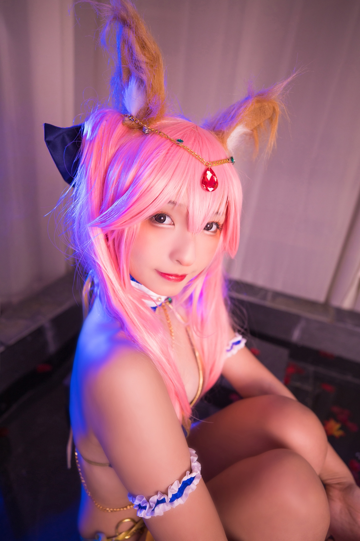 图片[119]-【coser】神乐坂真冬-玉藻前舞娘 Mysterious Love-COS世界