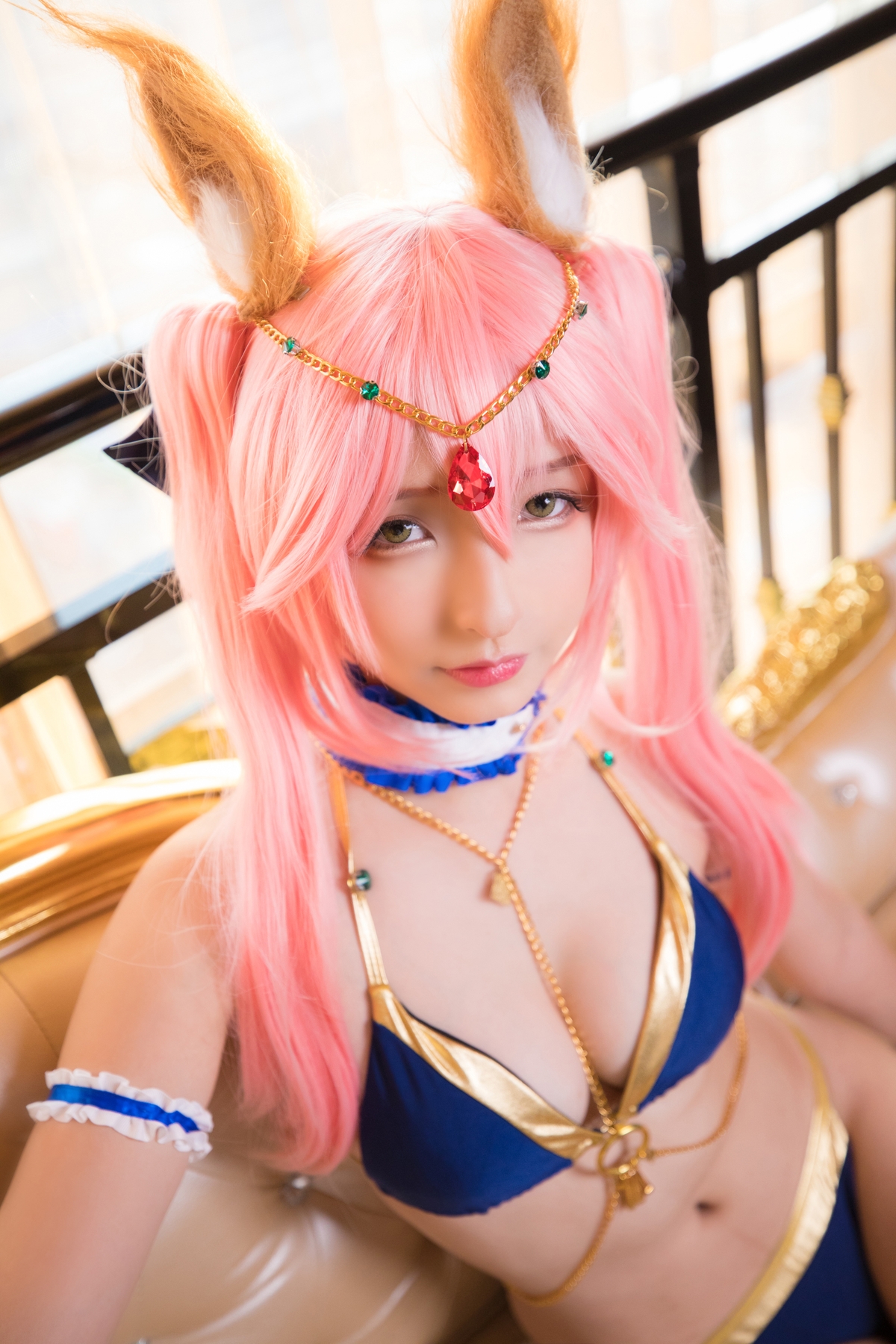 图片[121]-【coser】神乐坂真冬-玉藻前舞娘 Mysterious Love-COS世界