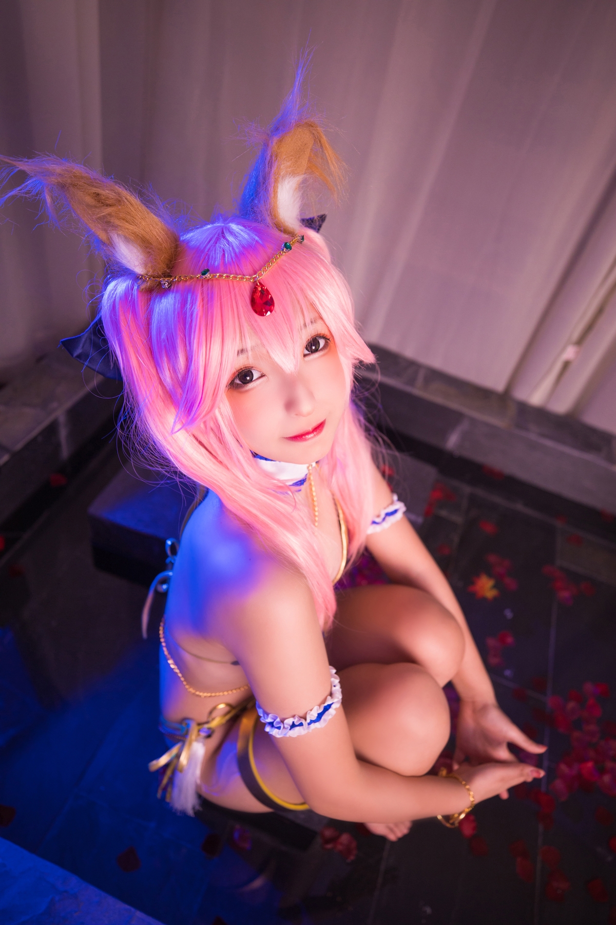 图片[134]-【coser】神乐坂真冬-玉藻前舞娘 Mysterious Love-COS世界