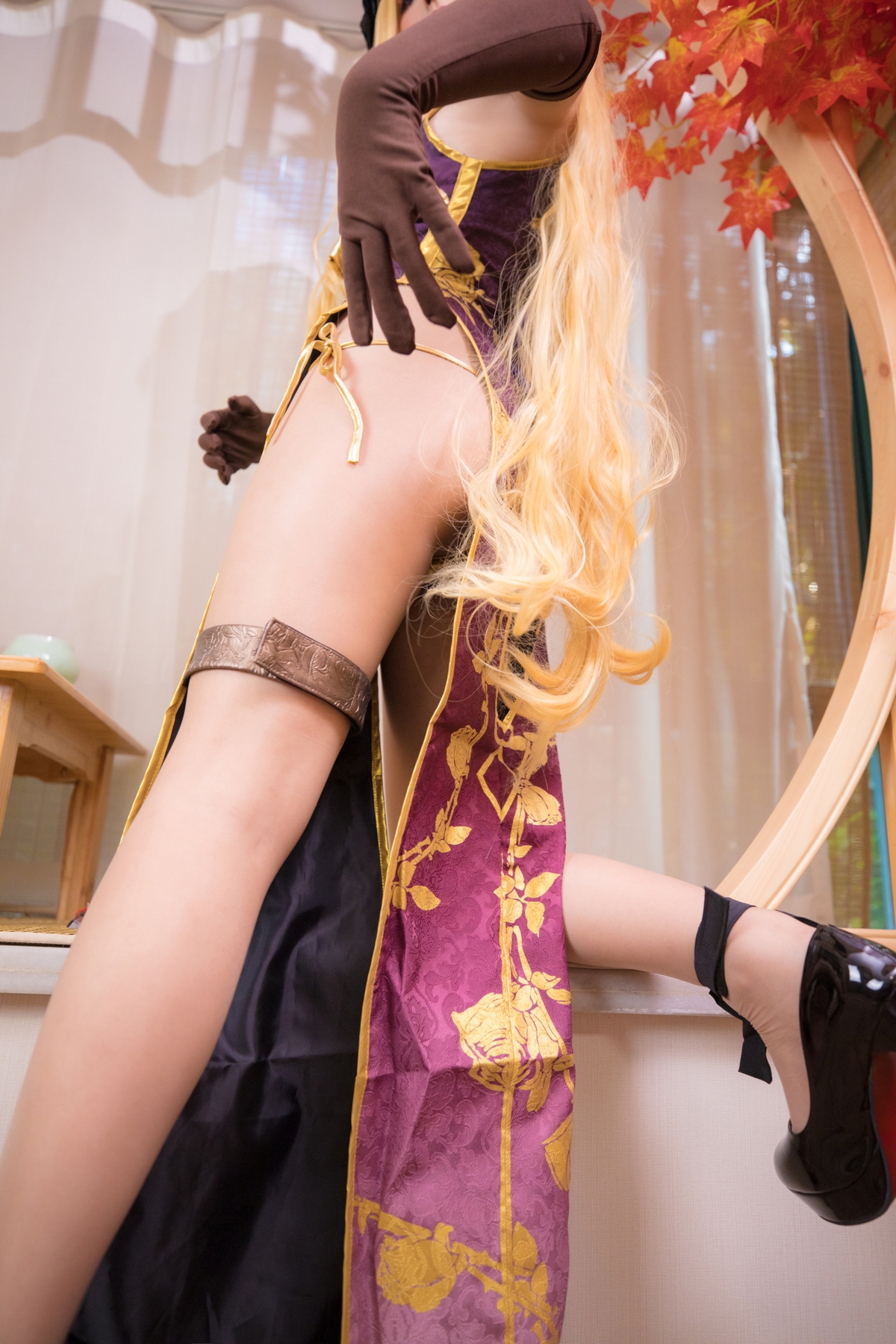 图片[38]-【coser】神乐坂真冬-艳娘幻梦谭2 金莲-COS世界
