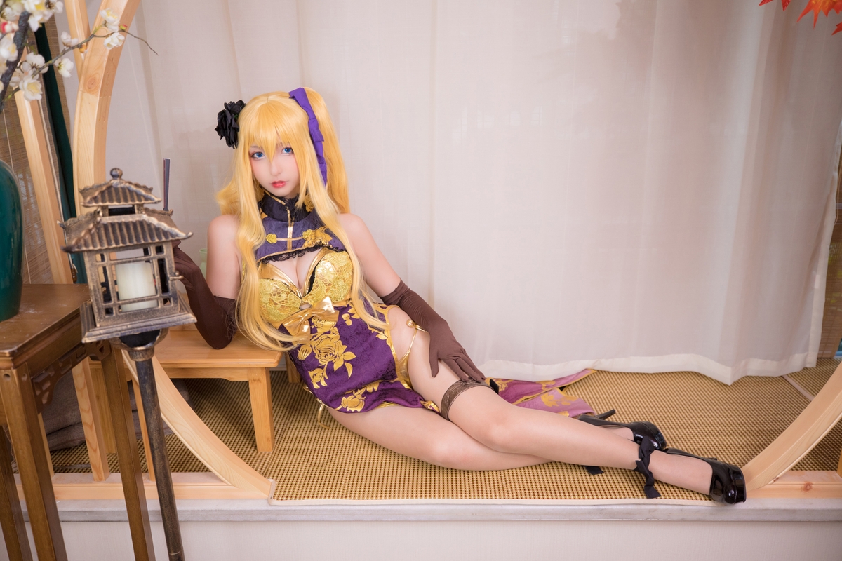 图片[44]-【coser】神乐坂真冬-艳娘幻梦谭2 金莲-COS世界