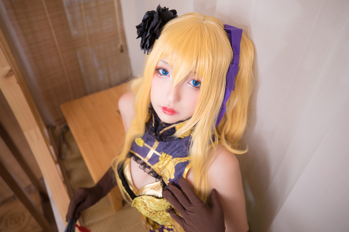 图片[47]-【coser】神乐坂真冬-艳娘幻梦谭2 金莲-COS世界