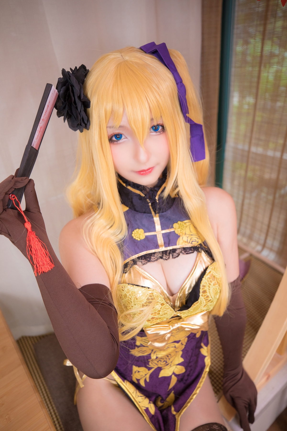 图片[62]-【coser】神乐坂真冬-艳娘幻梦谭2 金莲-COS世界
