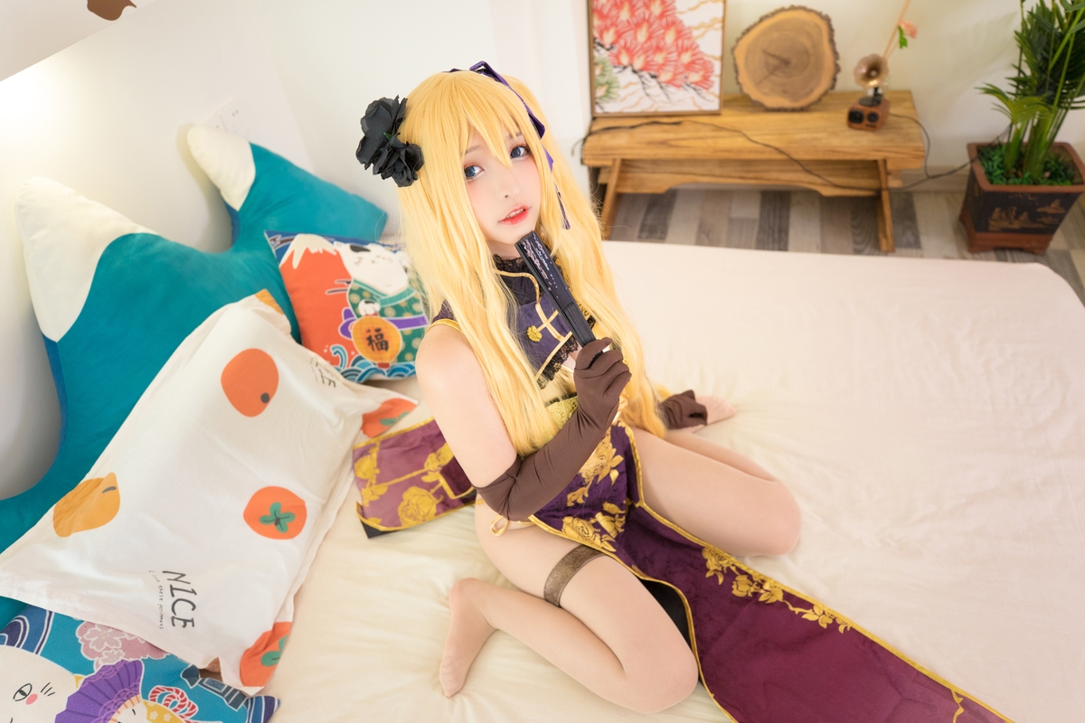 图片[80]-【coser】神乐坂真冬-艳娘幻梦谭2 金莲-COS世界
