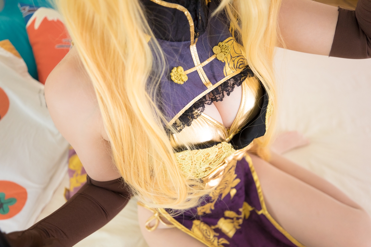 图片[82]-【coser】神乐坂真冬-艳娘幻梦谭2 金莲-COS世界