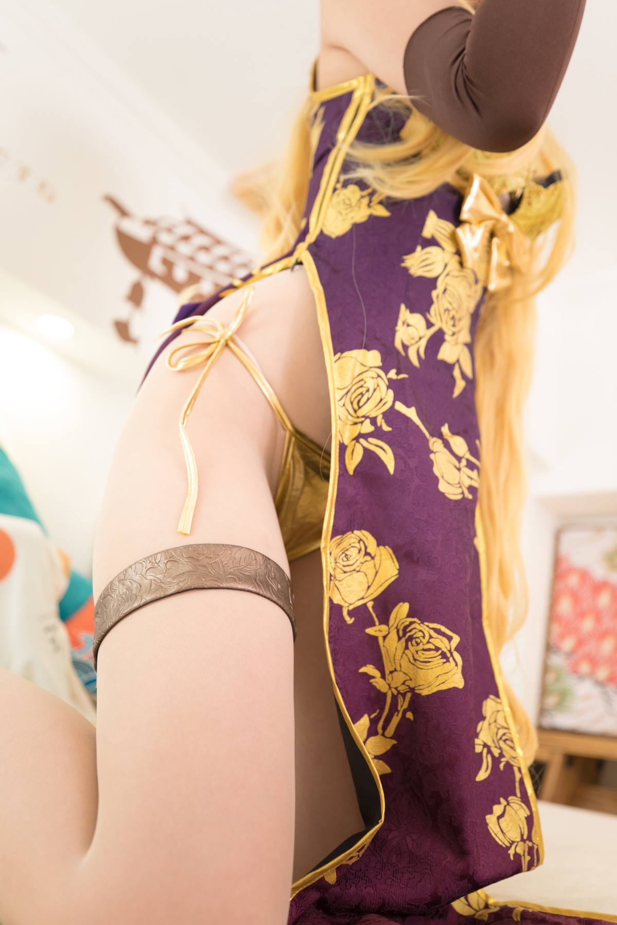 图片[84]-【coser】神乐坂真冬-艳娘幻梦谭2 金莲-COS世界