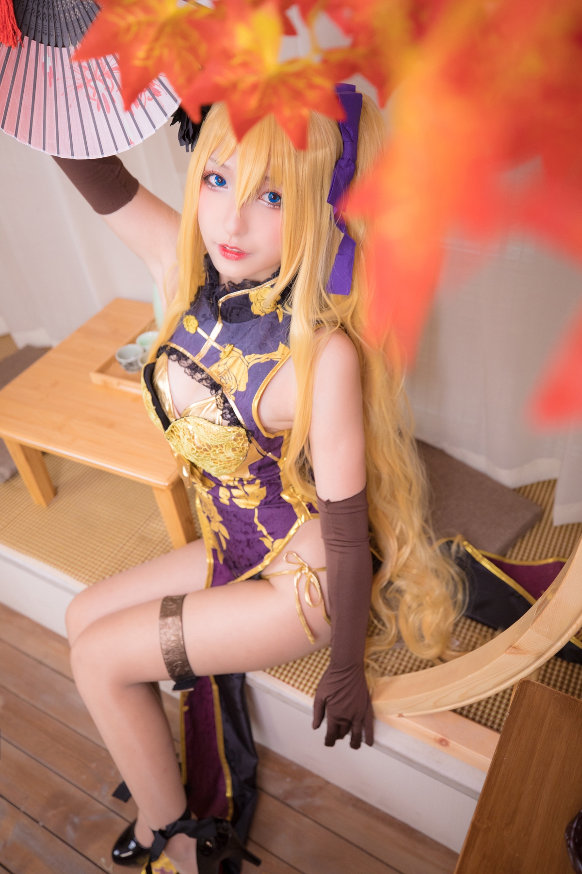 图片[100]-【coser】神乐坂真冬-艳娘幻梦谭2 金莲-COS世界