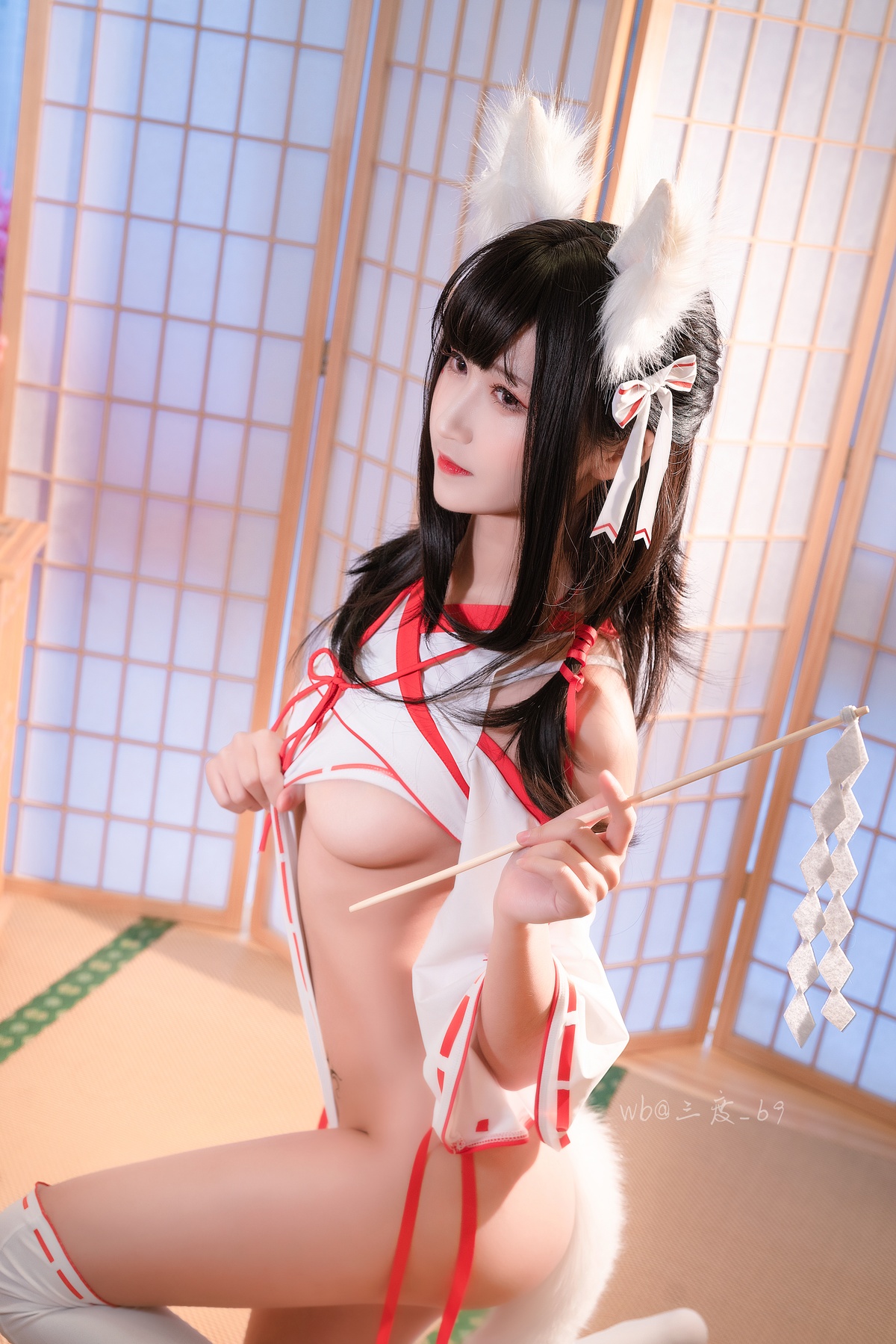 图片[4]-【coser】三度_69-狐巫女-COS世界