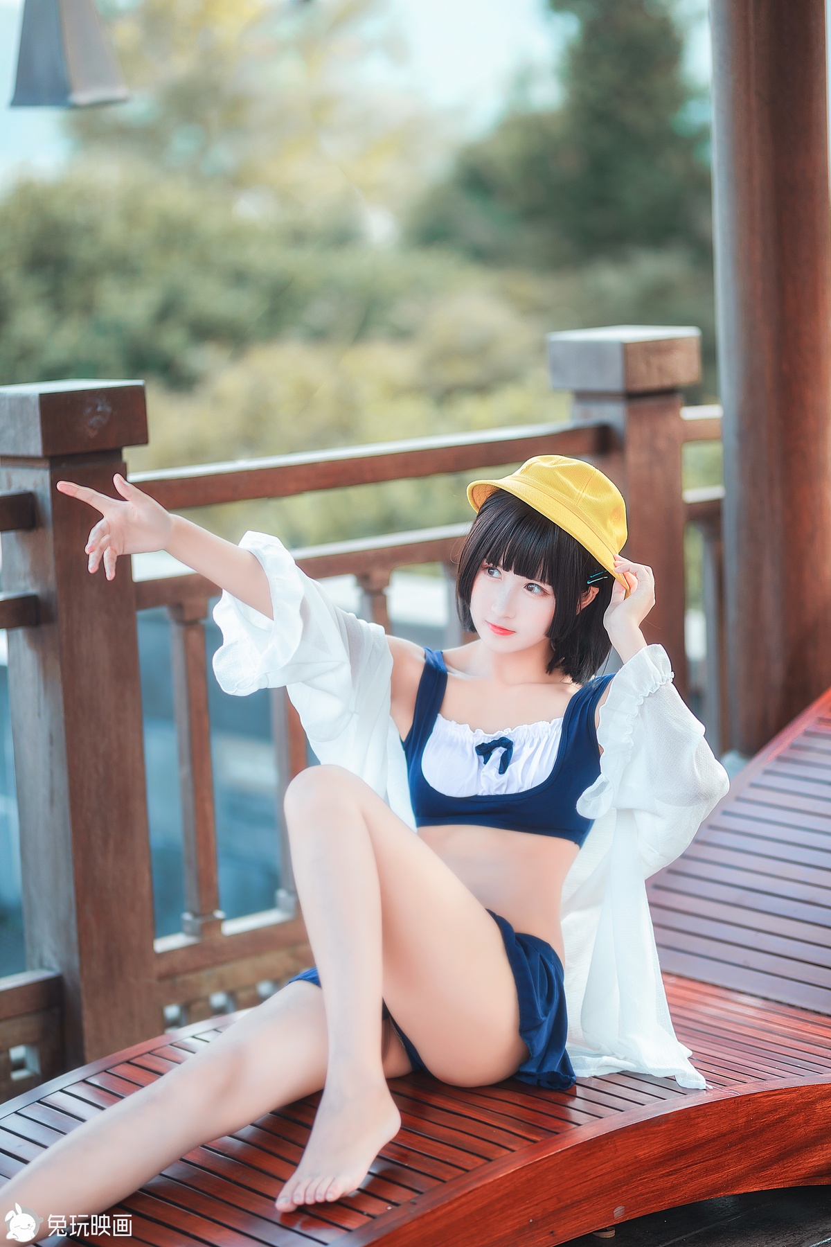【coser】三度_69-小黄帽-COS世界