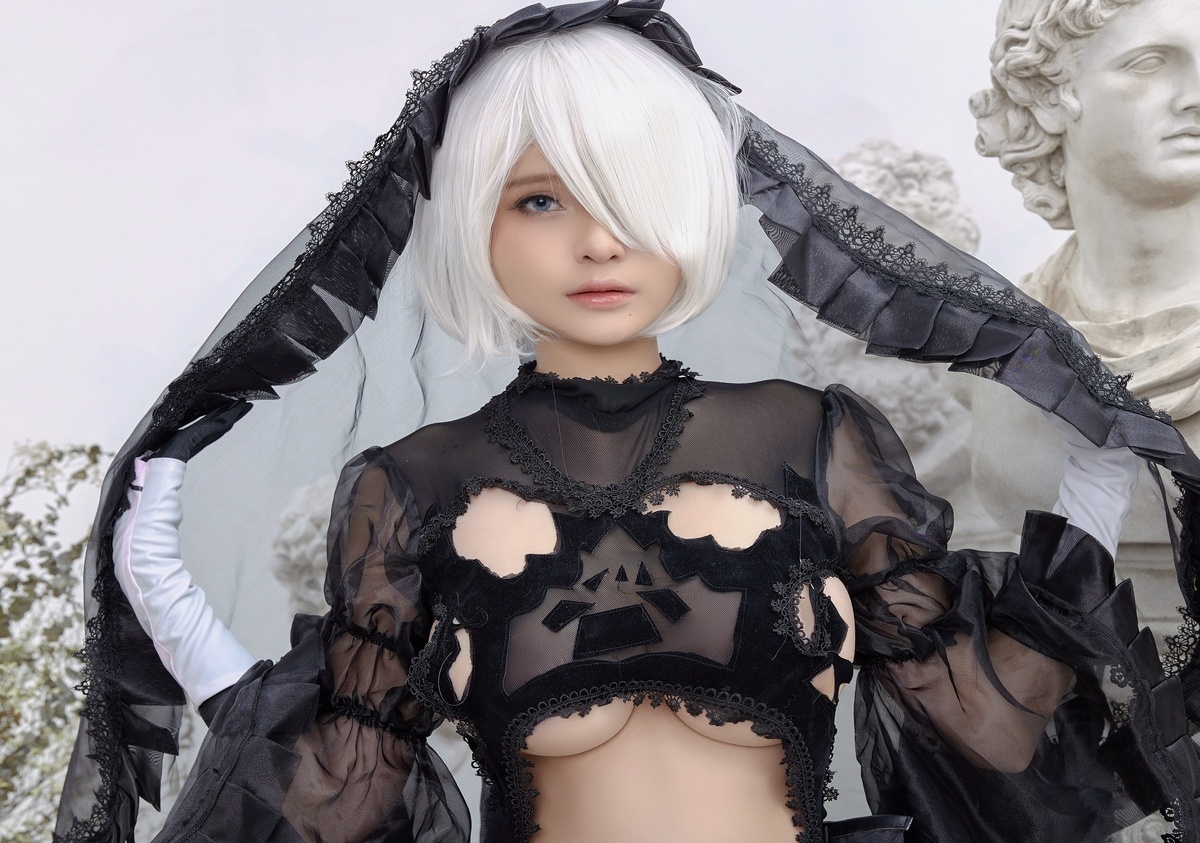 【cosplay】Azami-2B 黒い衣装-COS世界