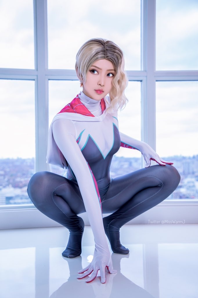 图片[3]-【国外coser】MissWarmJ-MissWarmJ – Spider Gwen-COS世界