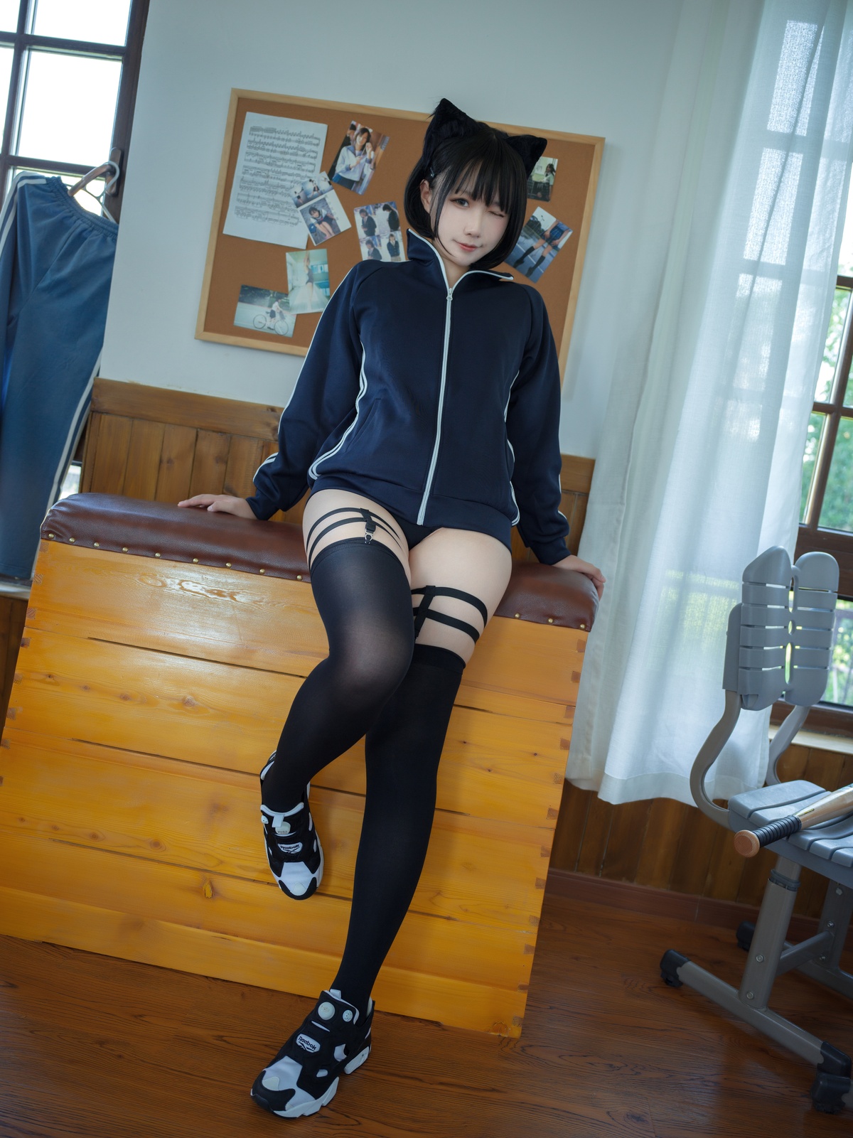 图片[5]-【coser】麻花酱-体操服上部-COS世界