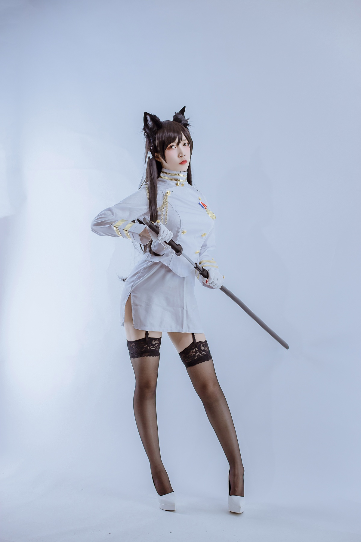 【coser】二佐Nisa-爱宕军装-COS世界