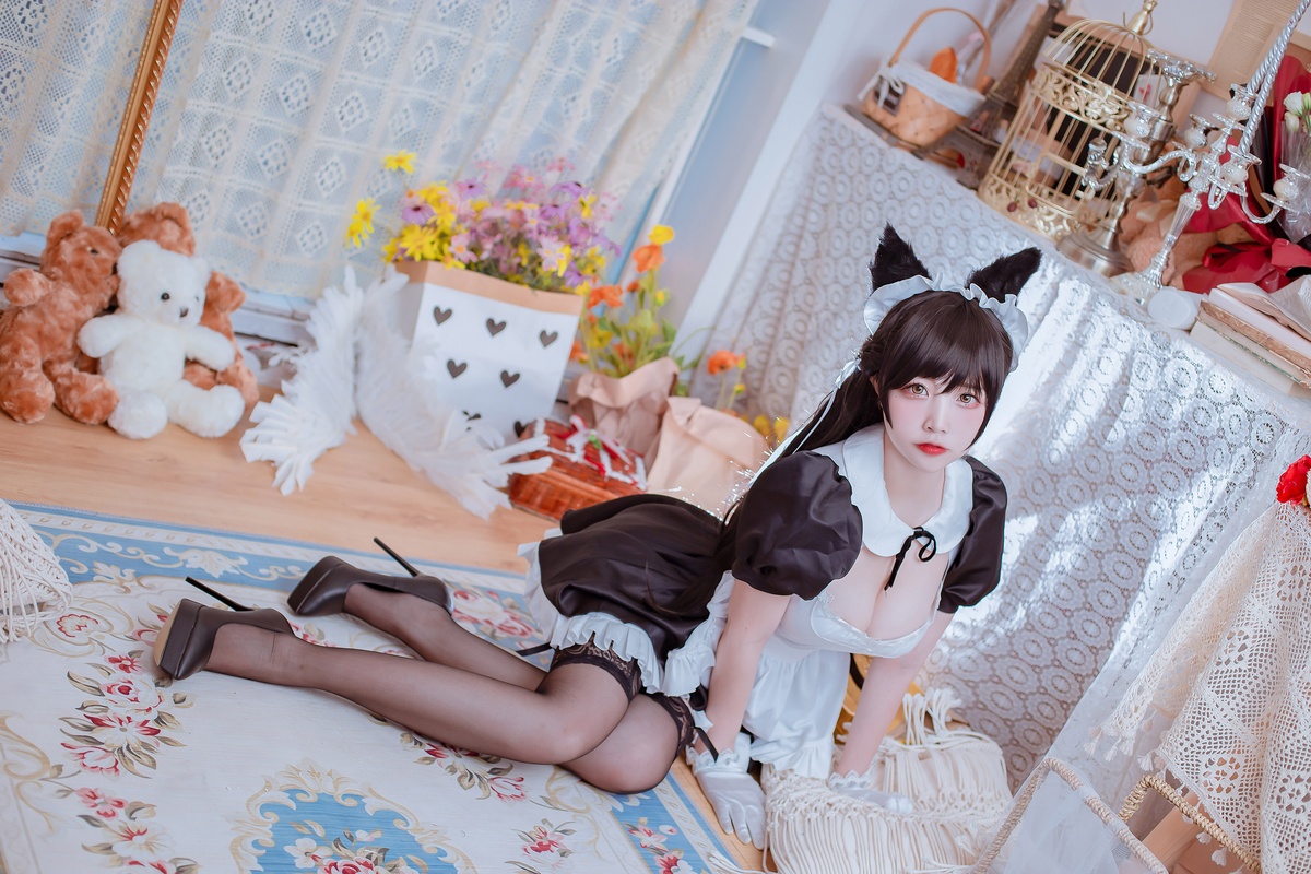 图片[4]-【coser】二佐Nisa-爱宕女仆-COS世界