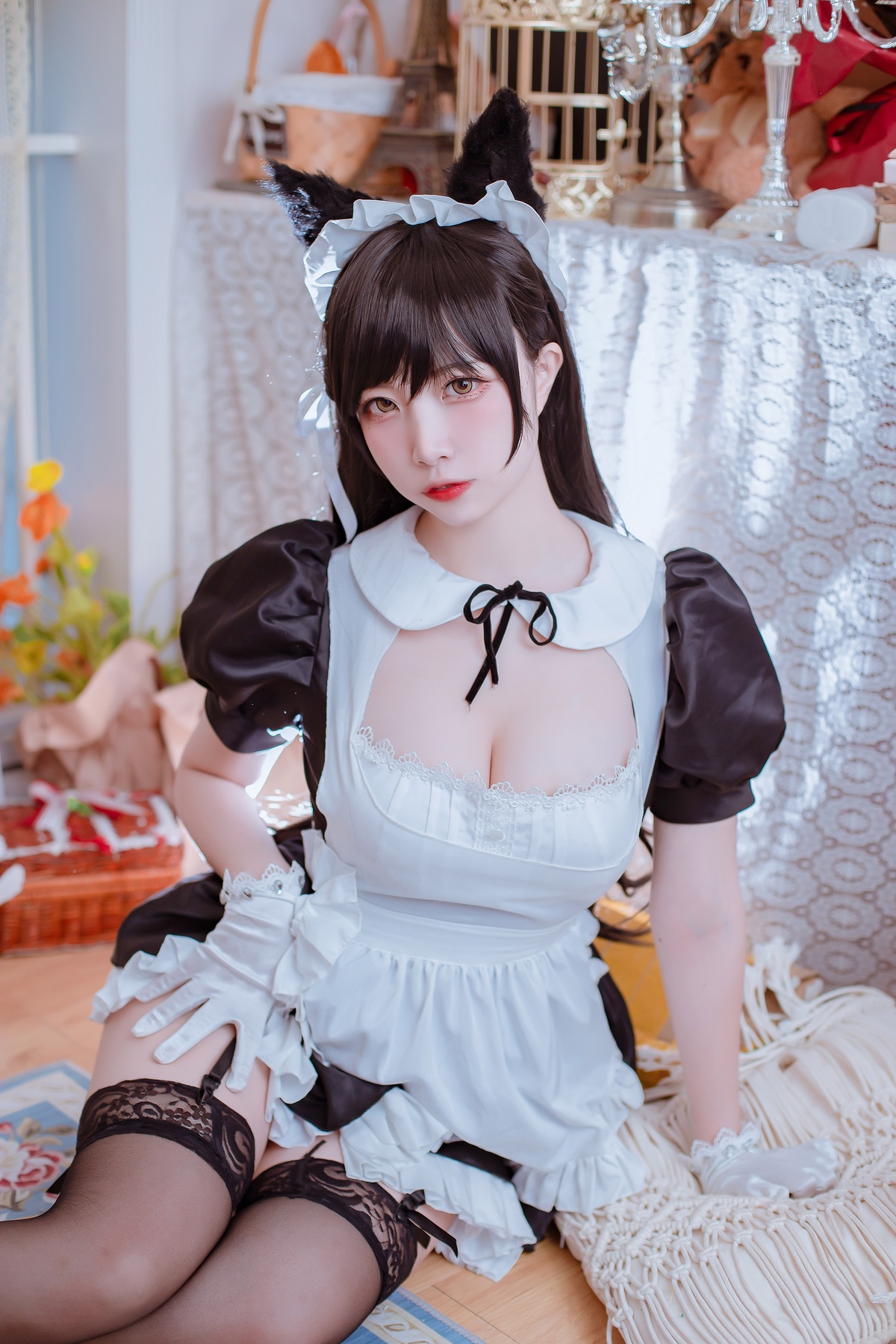 图片[3]-【coser】二佐Nisa-爱宕女仆-COS世界