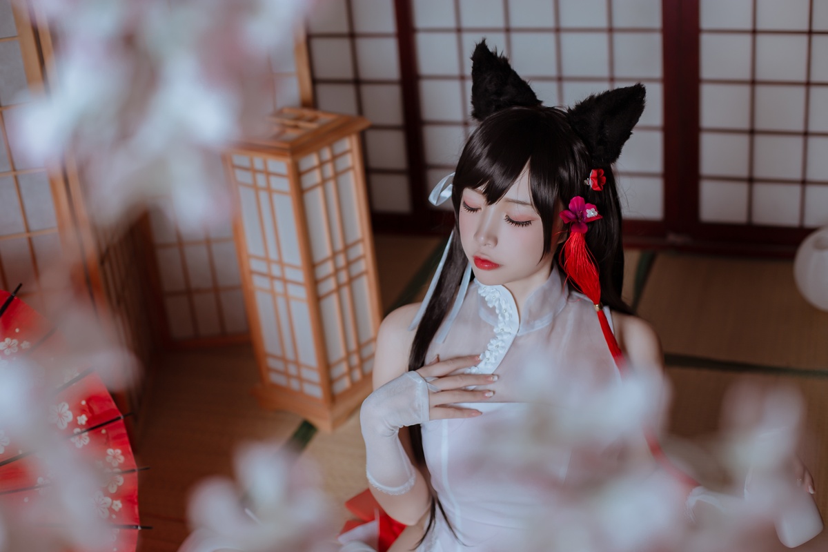图片[3]-【coser】二佐Nisa-爱宕旗袍-COS世界