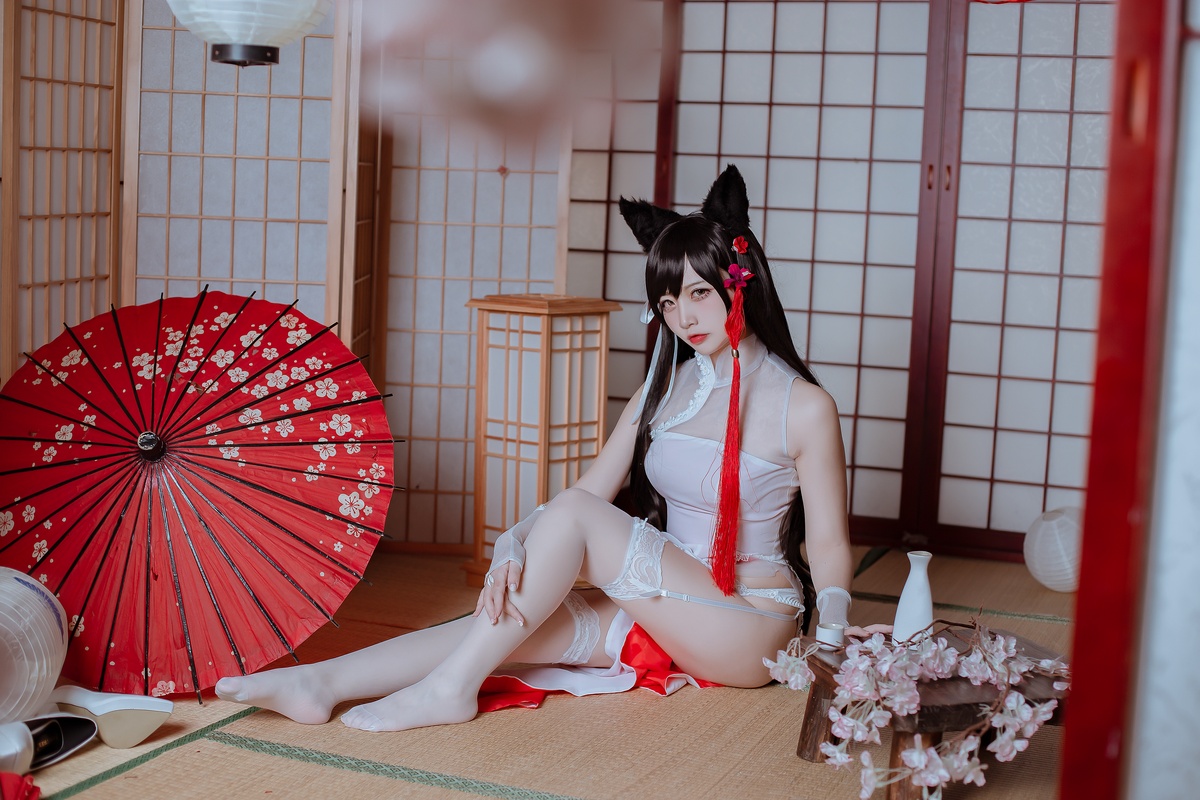 图片[5]-【coser】二佐Nisa-爱宕旗袍-COS世界
