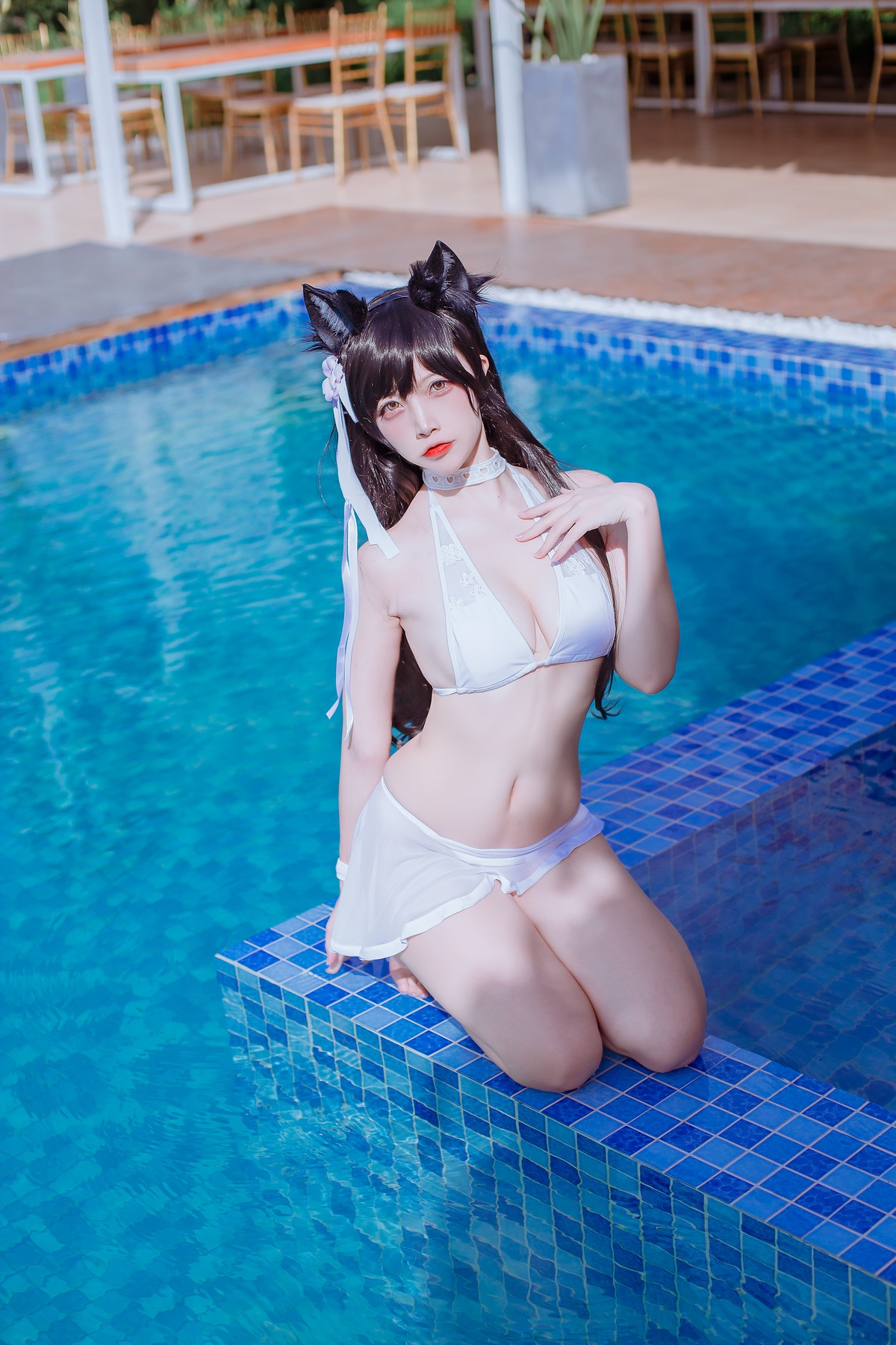 图片[3]-【coser】二佐Nisa-爱宕泳装-COS世界