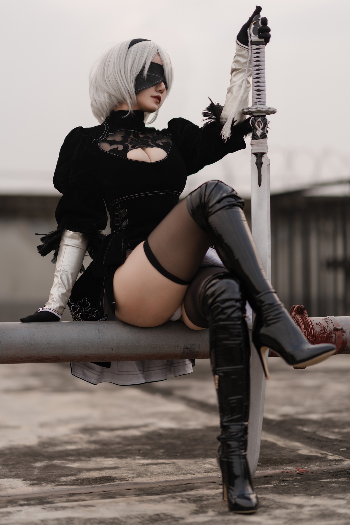 图片[4]-【coser】小仓千代w-2B原皮-COS世界