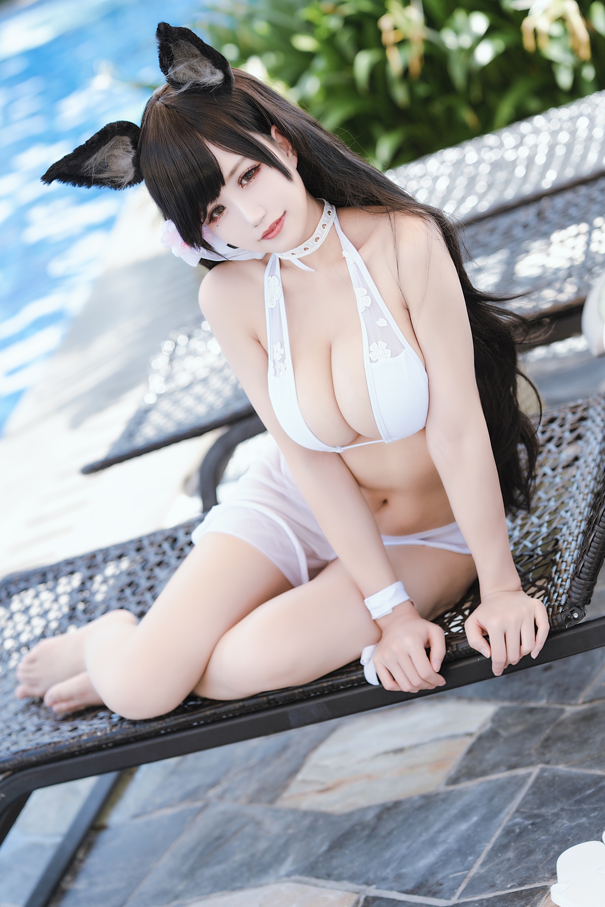 图片[2]-【coser】小仓千代w-爱宕泳装-COS世界