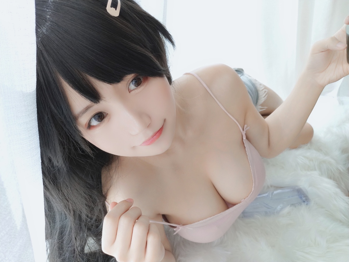 【coser】小仓千代w-粉色吊带-COS世界
