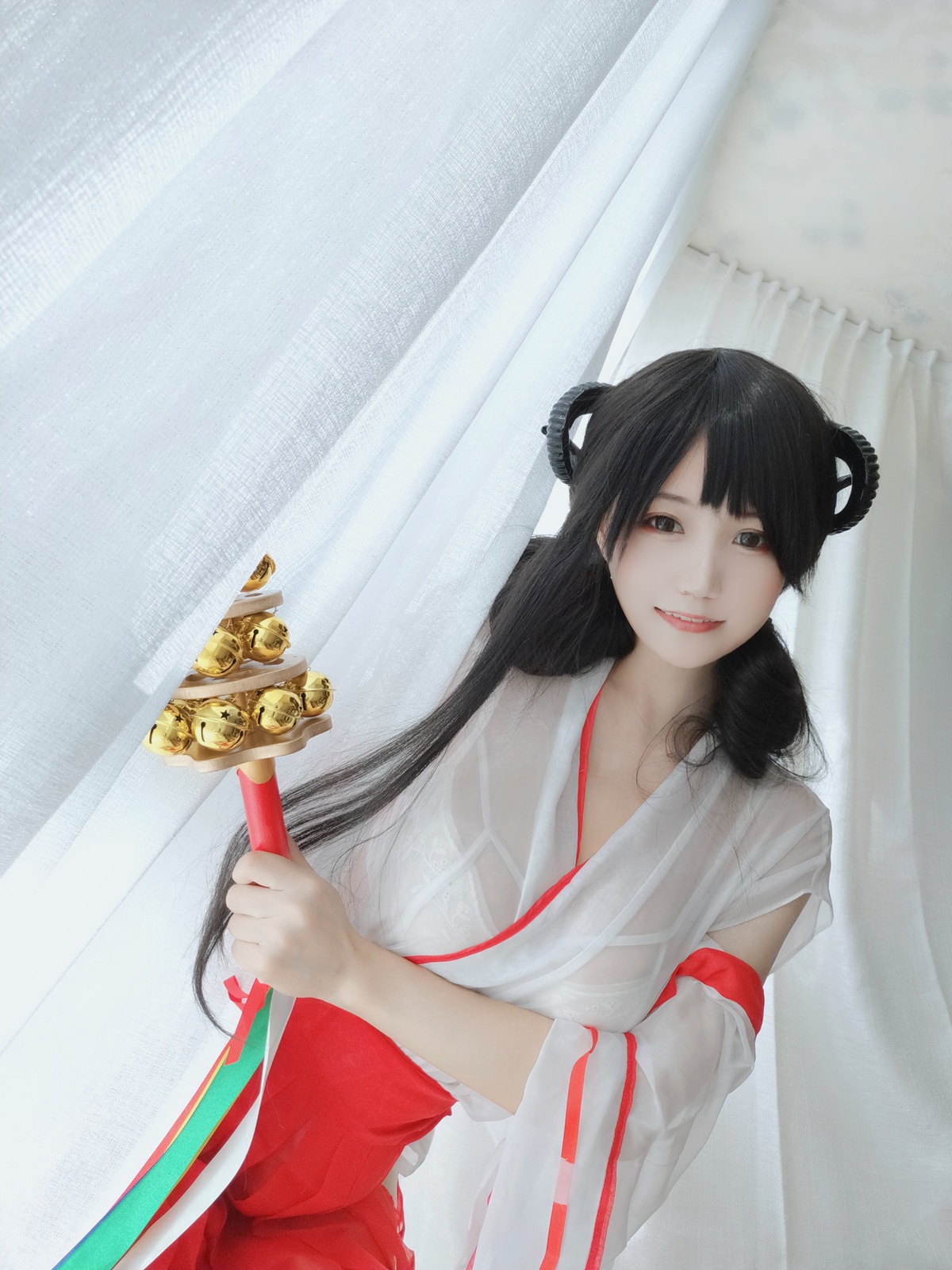 【coser】小仓千代w-有点不对劲的巫女-COS世界