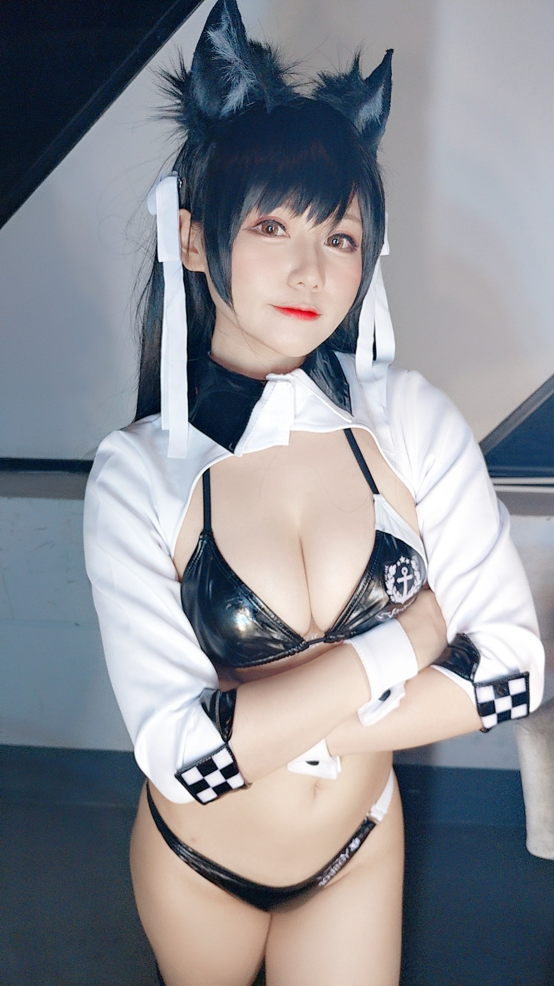 图片[4]-【coser】Nyako喵子-自拍 爱宕机车-COS世界