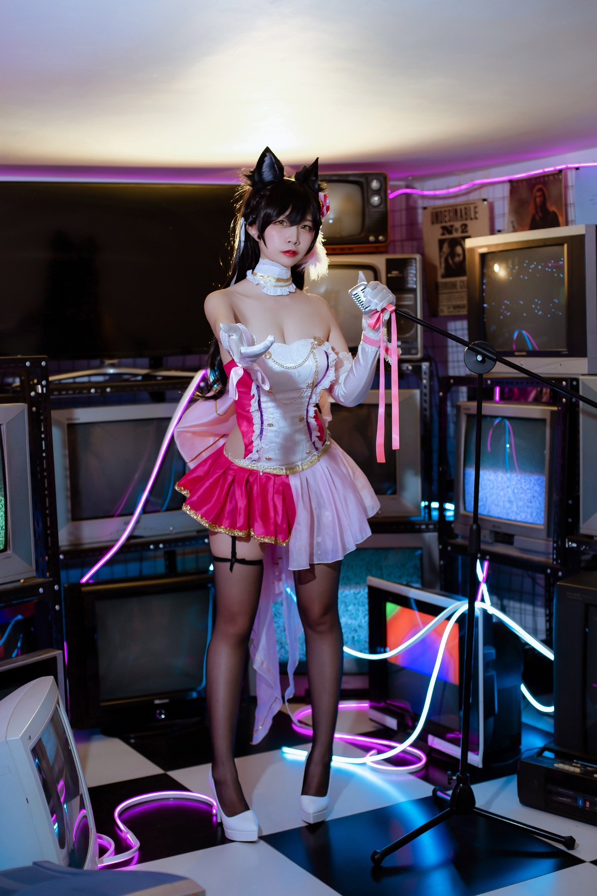 【coser】二佐Nisa-爱宕打歌服-COS世界