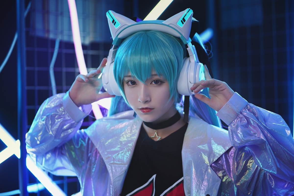 图片[3]-【coser】铁板烧鬼舞w-妖舞耳机miku最终-COS世界