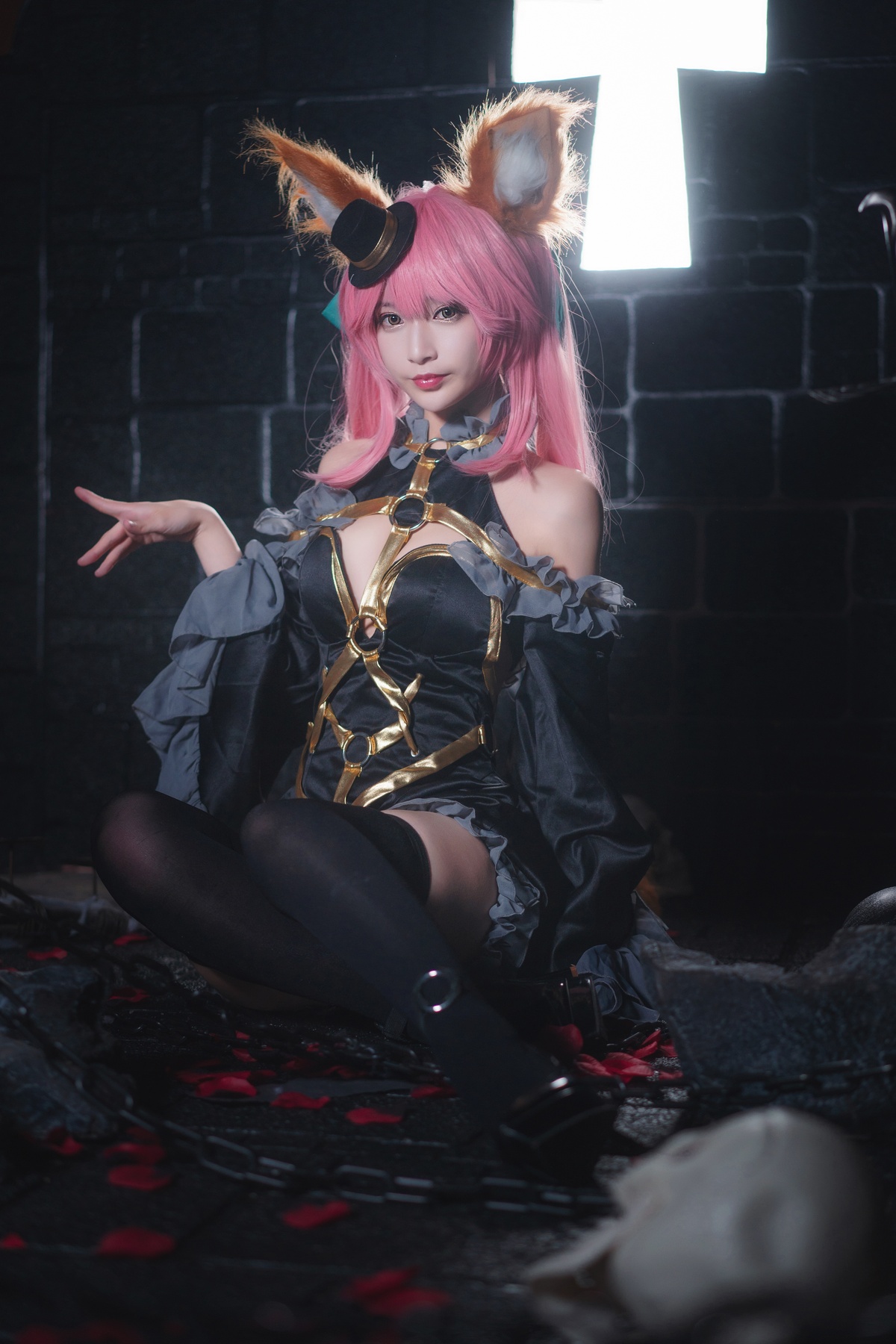 图片[4]-【coser】铁板烧鬼舞w-玉藻前魔术-COS世界