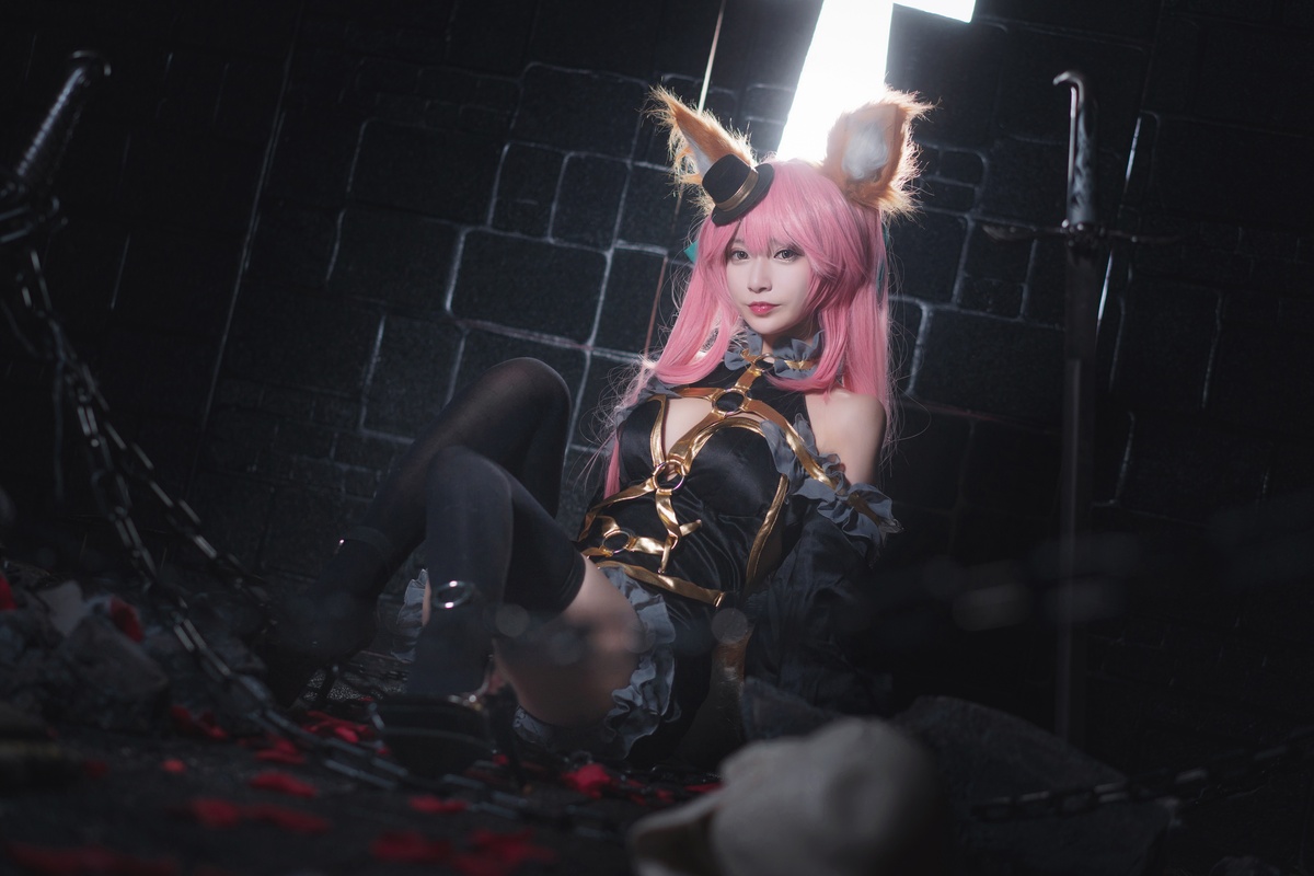 图片[2]-【coser】铁板烧鬼舞w-玉藻前魔术-COS世界