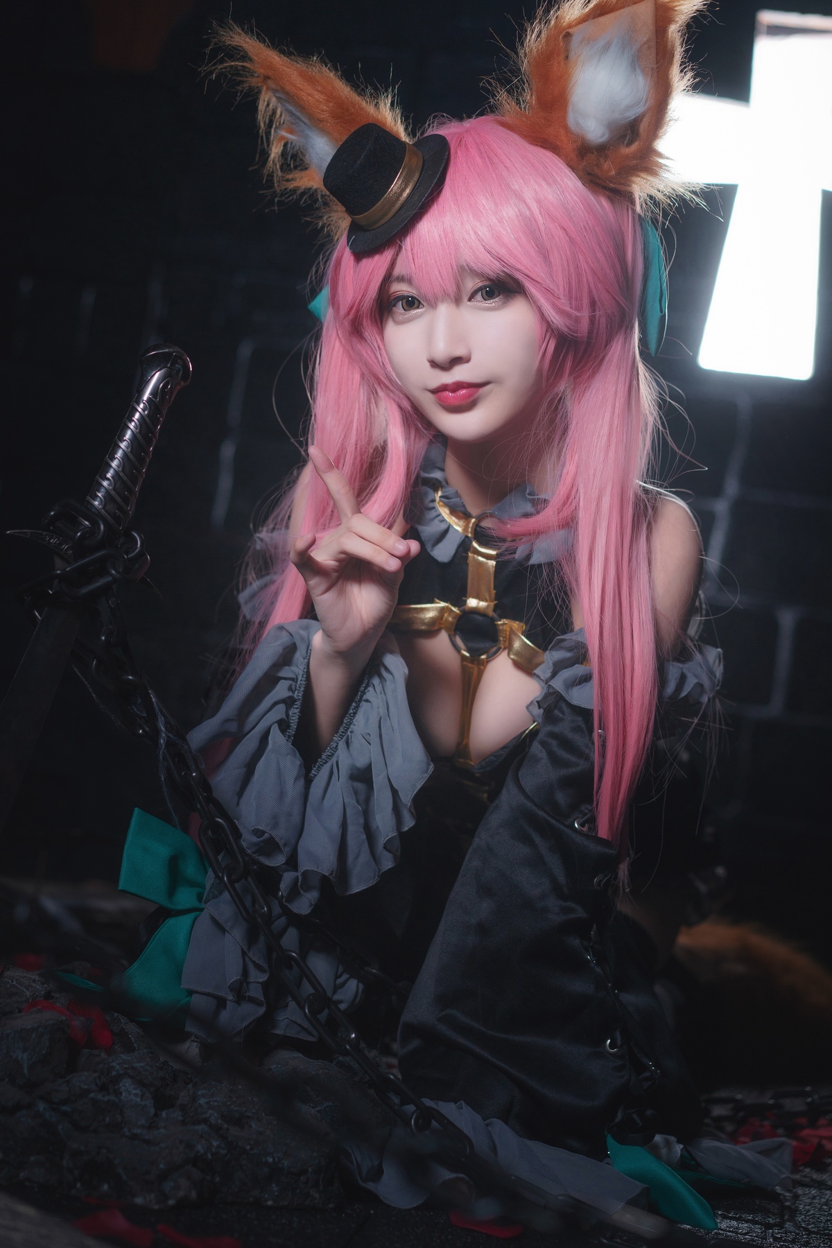 图片[5]-【coser】铁板烧鬼舞w-玉藻前魔术-COS世界