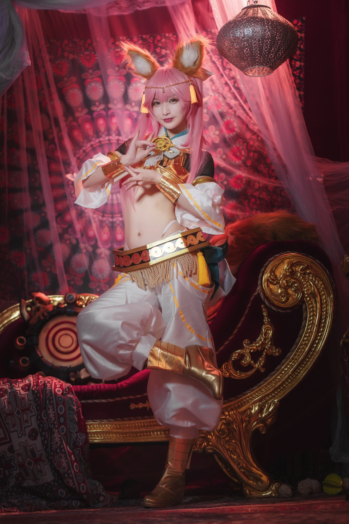 图片[2]-【coser】铁板烧鬼舞w-玉藻前神话-COS世界