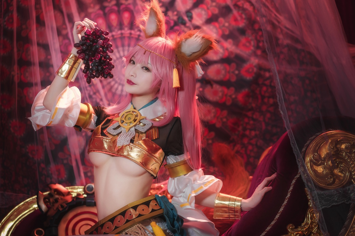 图片[4]-【coser】铁板烧鬼舞w-玉藻前神话-COS世界