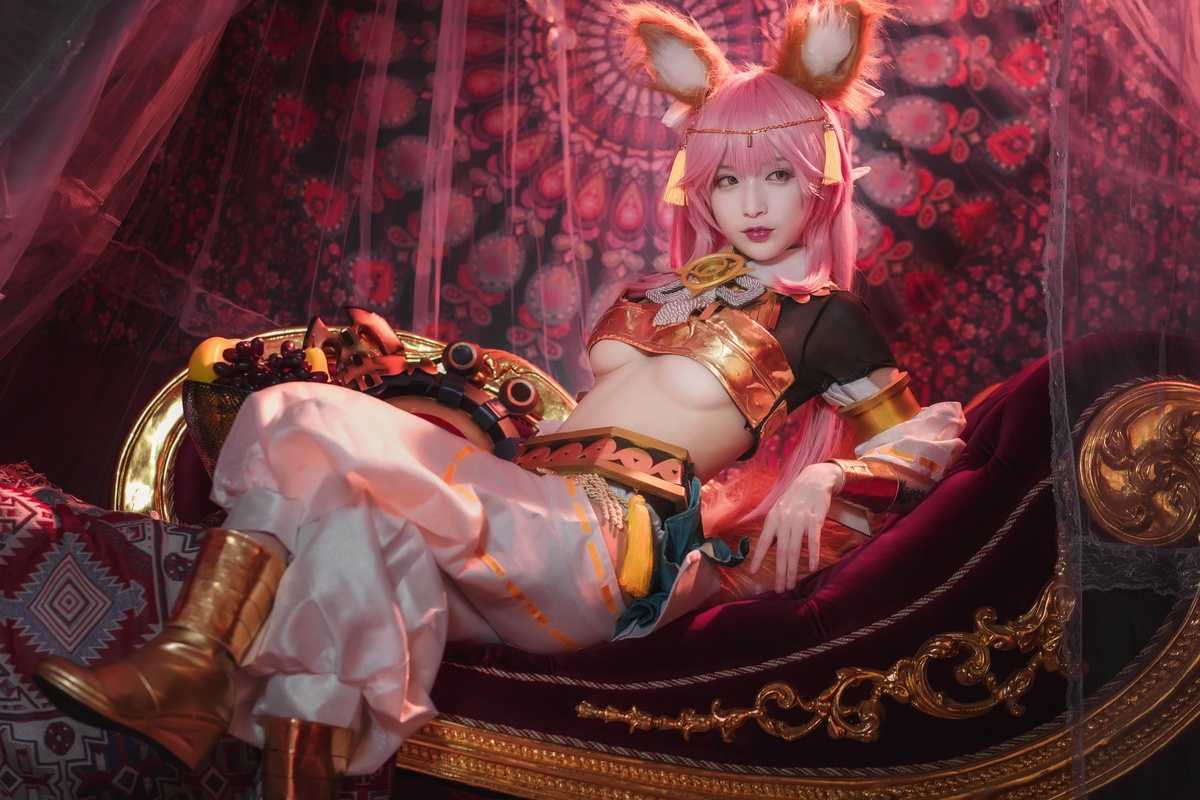 图片[5]-【coser】铁板烧鬼舞w-玉藻前神话-COS世界