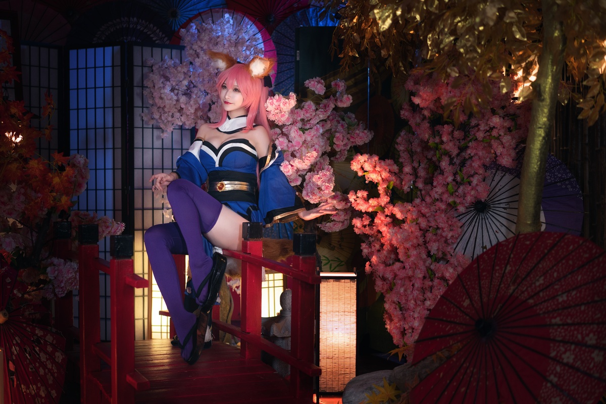 图片[5]-【coser】铁板烧鬼舞w-玉藻前原皮-COS世界