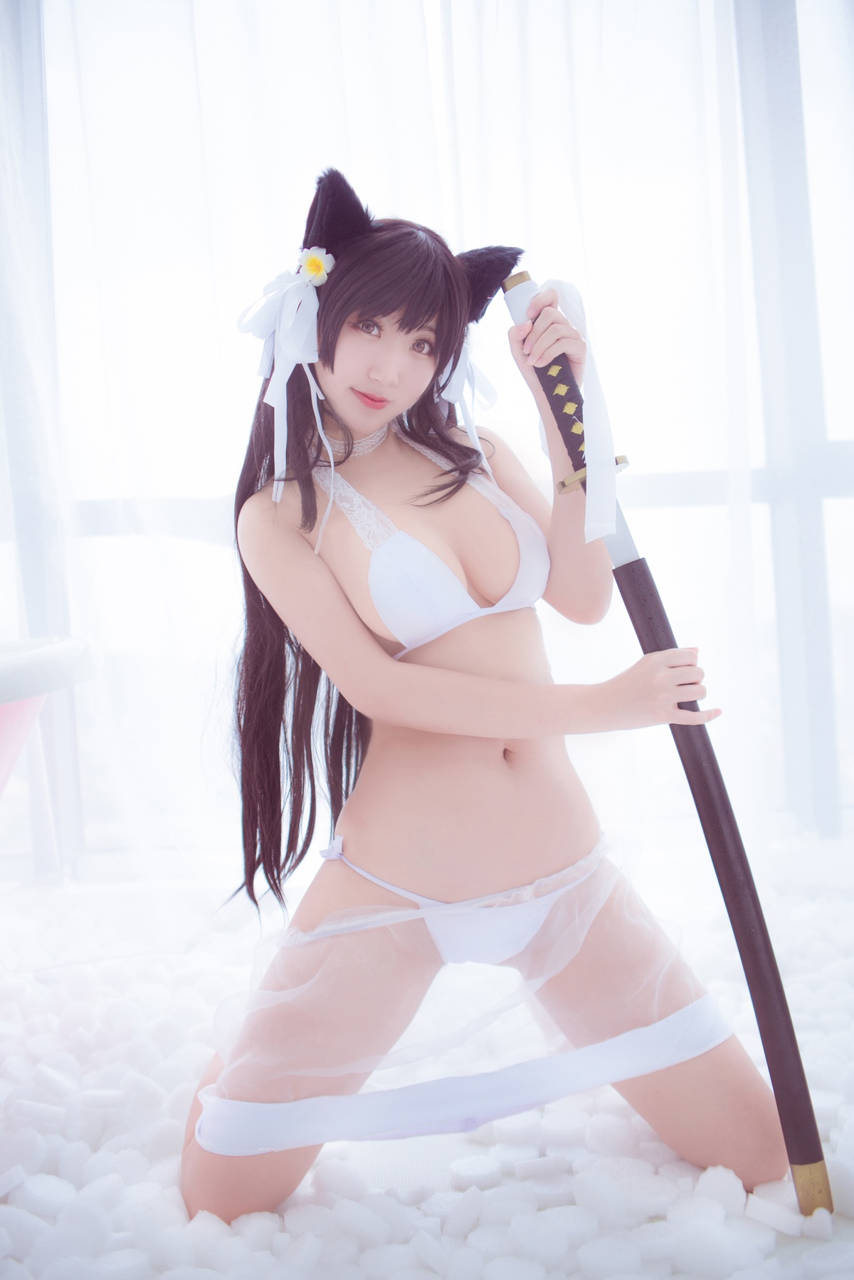 图片[5]-【coser】黑川 005 爱宕泳衣-COS世界